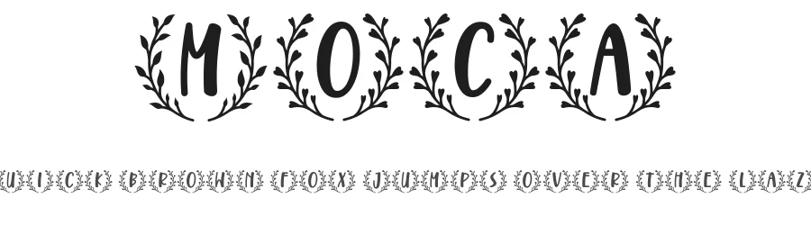 Moca by 7NTypes — Decorative Font