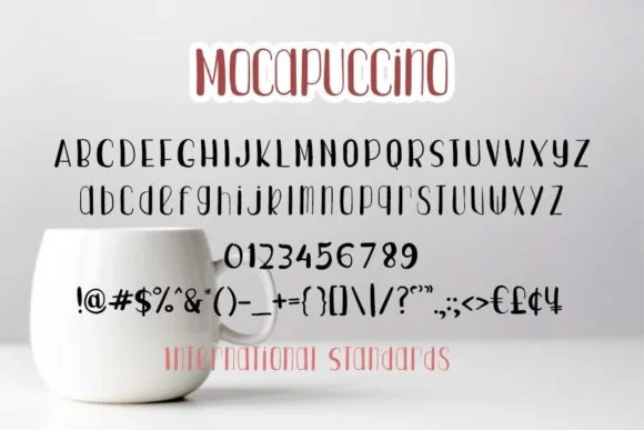 Mocapucinno Font by shiddiq.art — Script Handwritten Font — thumbnail 4