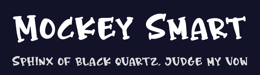 Mockey Smart by Letterena Studios — Decorative Font — thumbnail 2