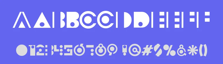 Modeccio by Sharkshock — Decorative Font — thumbnail 3