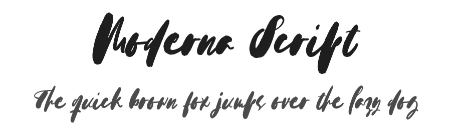 Moderna Script