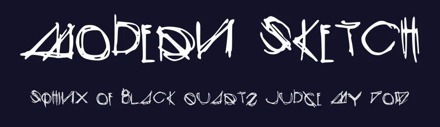 Modern Sketch by Leonard Posavec - LeoSupply.co — Script Handwritten Font — thumbnail 2