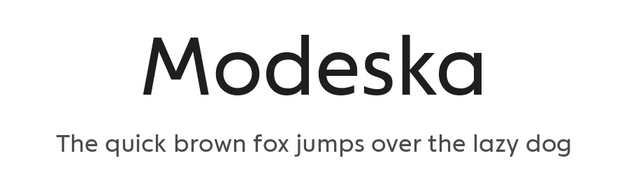 Modeska by Eko Bimantara — Sans Serif Font
