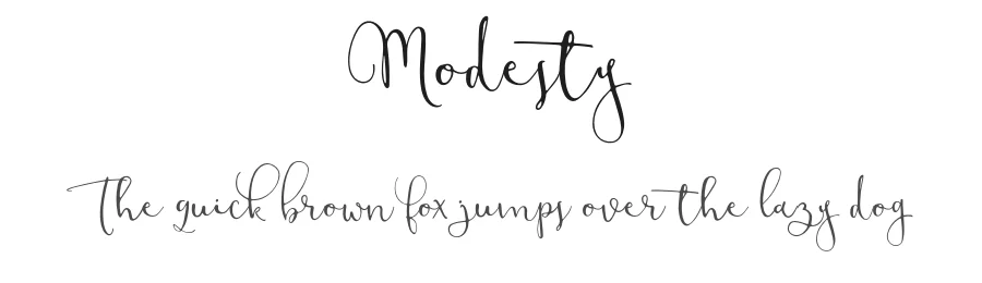 Modesty