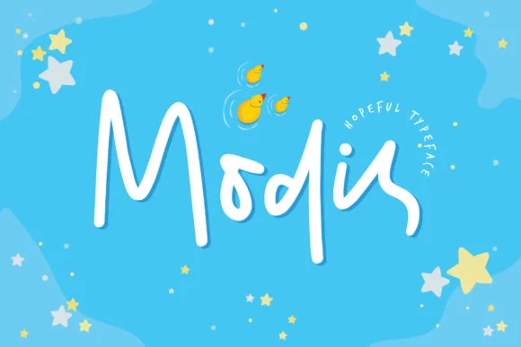 Modis Font by Atjcloth Studio — Script Handwritten Font