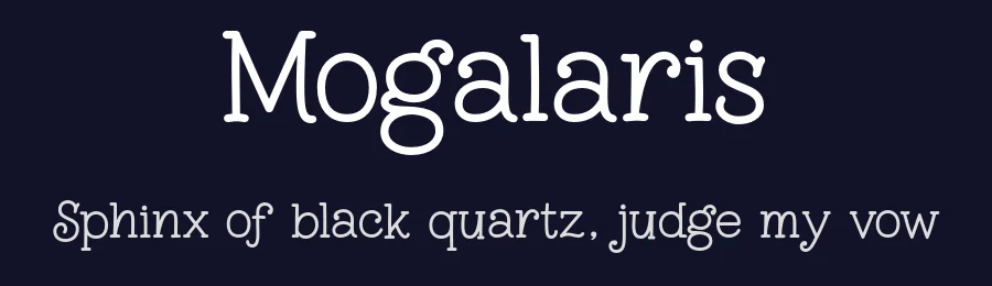 Mogalaris by Ghuroba Studio — Decorative Font — thumbnail 2