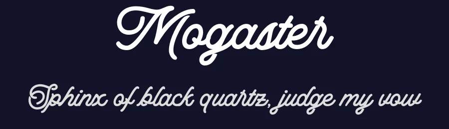 Mogaster by Letterhend Studio — Script Handwritten Font — thumbnail 2