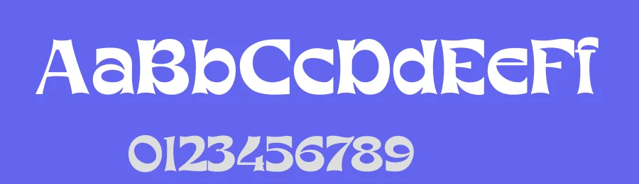 Mohan by www.movefont .com — Decorative Font — thumbnail 3