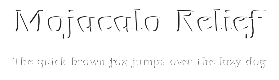 Mojacalo Relief