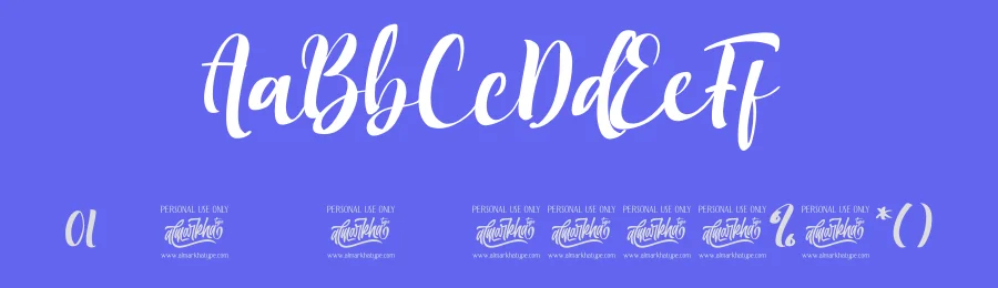 Mokalatte by Almarkhatype — Script Handwritten Font — thumbnail 3