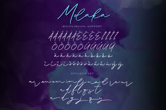 Molaka Font by Maulana Creative — Script Handwritten Font — thumbnail 3