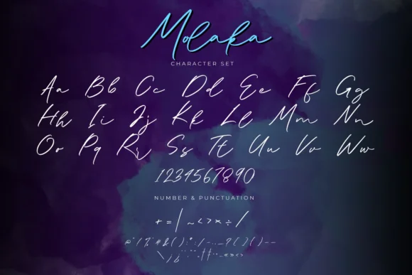 Molaka Font by Maulana Creative — Script Handwritten Font — thumbnail 9