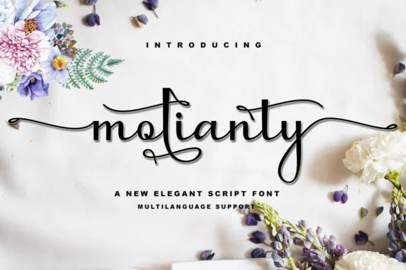 Molianty Script Font by akifatype — Script Handwritten Font