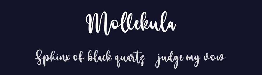 Mollekula by Maulana Creative — Script Handwritten Font — thumbnail 2