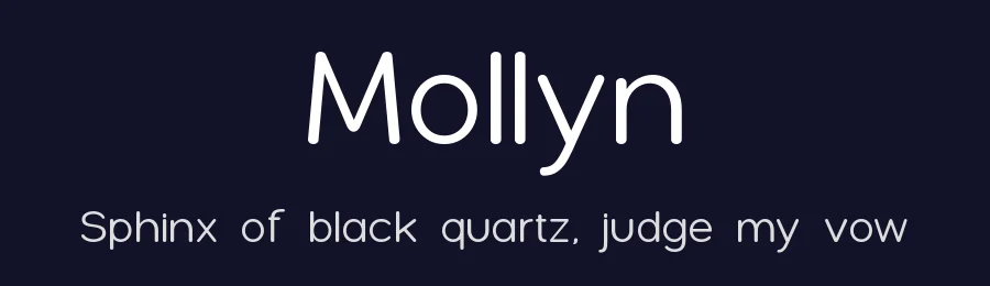 Mollyn by Alit Design — Sans Serif Font — thumbnail 2