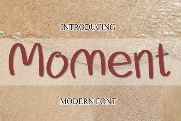 Moment Font by ABBAsalam by ABBAsalam — Script Handwritten Font