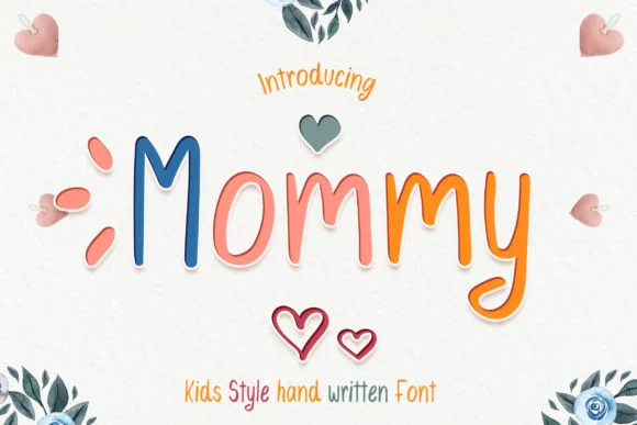 Mommy Font by numnim by numnim — Script Handwritten Font