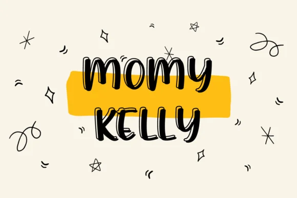 Momy Kelly Font by fiqiart — Script Handwritten Font