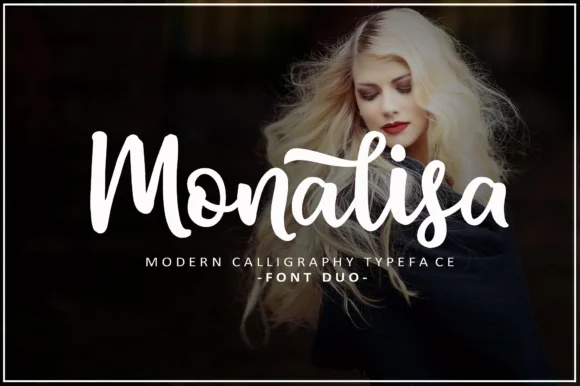 Monalisa Script Font by fargunstudio β Script Handwritten Font