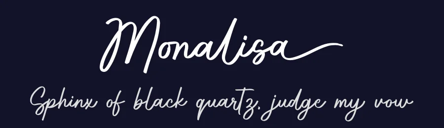 Monalisa by Bluestype Studio — Script Handwritten Font — thumbnail 2