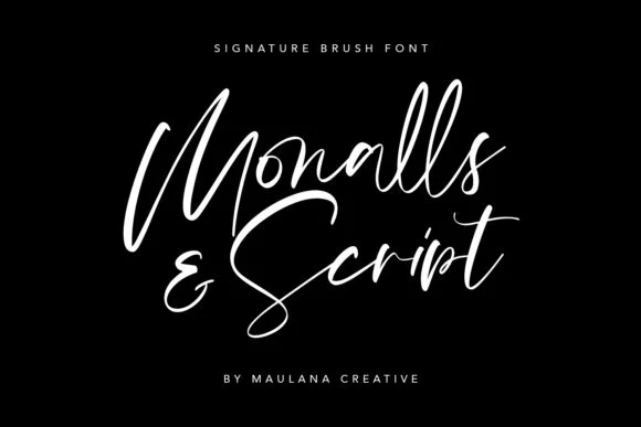 Monalls Font by Maulana Creative — Script Handwritten Font