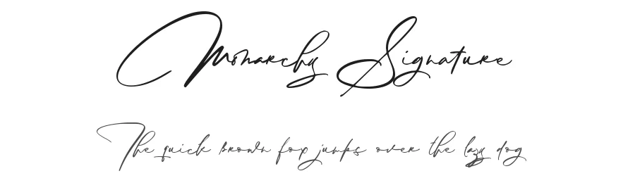 Monarchy Signature
