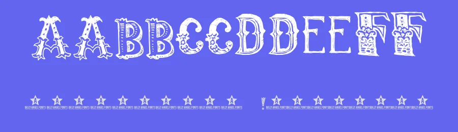 Monbijoux by Billy Argel Fonts ® — Decorative Font — thumbnail 3