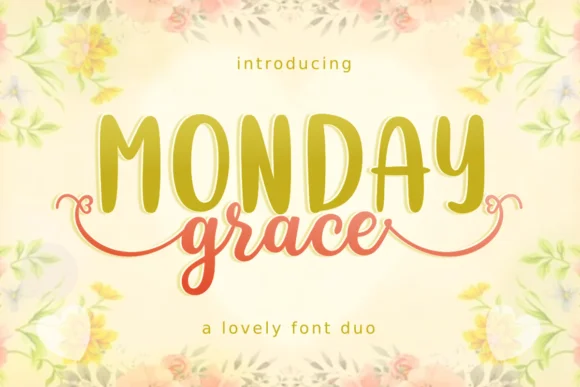Monday Grace Font by Deedeetype — Script Handwritten Font