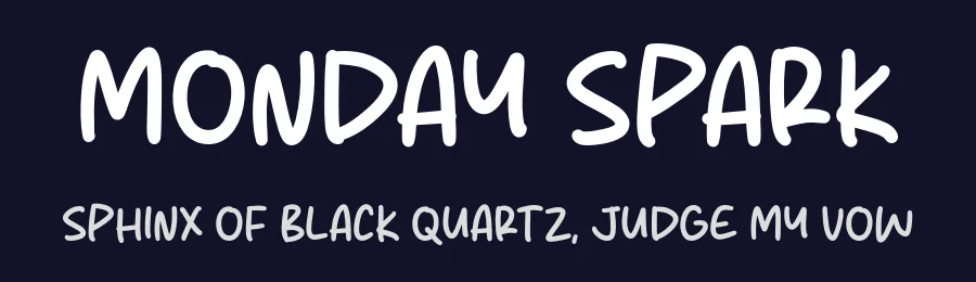 Monday Spark by MJType — Script Handwritten Font — thumbnail 2