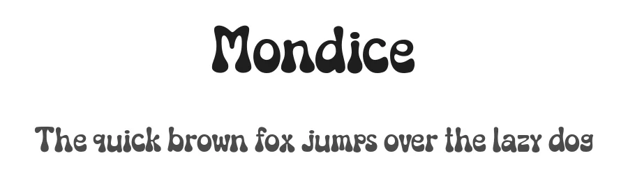 Mondice