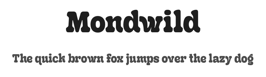 Mondwild