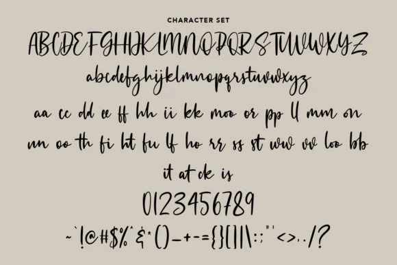 Monesstry Font by Maulana Creative — Script Handwritten Font — thumbnail 8