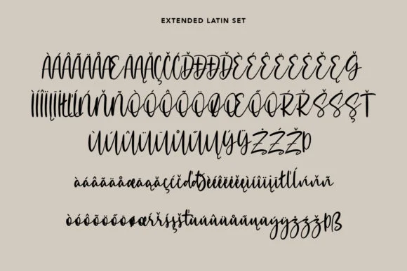 Monesstry Font by Maulana Creative — Script Handwritten Font — thumbnail 9