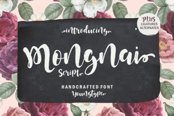 Mongnai Script Font by Youngtype — Script Handwritten Font