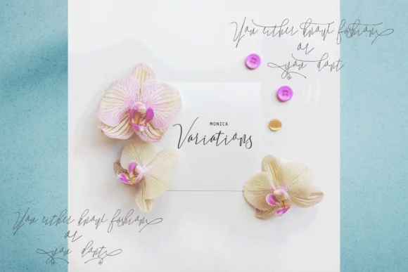 Monica Family Font by Rt Creative — Script Handwritten Font — thumbnail 9
