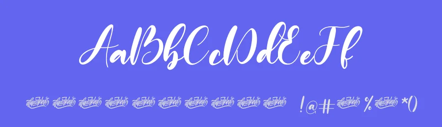 Monieta by Almarkhatype — Script Handwritten Font — thumbnail 3