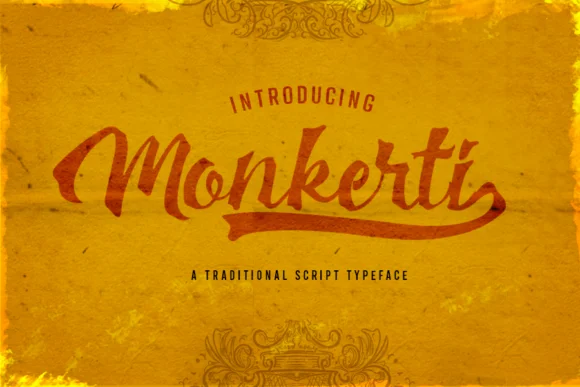 Monkerti Font by Kines.studio — Script Handwritten Font