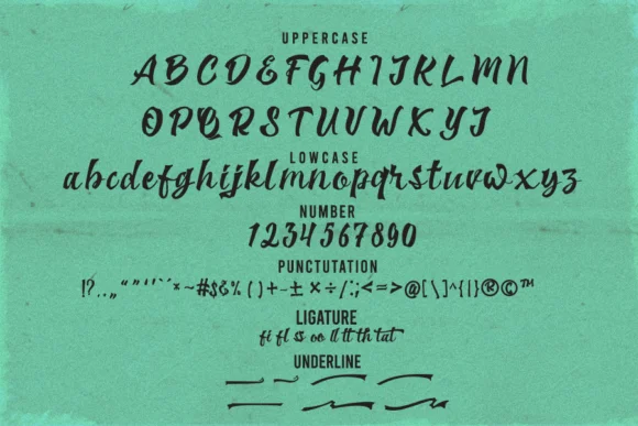 Monkerti Font by Kines.studio — Script Handwritten Font — thumbnail 6