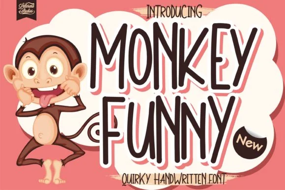 Monkey Funny Font by Letterena Studios — Script Handwritten Font