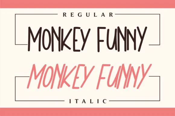 Monkey Funny Font by Letterena Studios — Script Handwritten Font — thumbnail 2