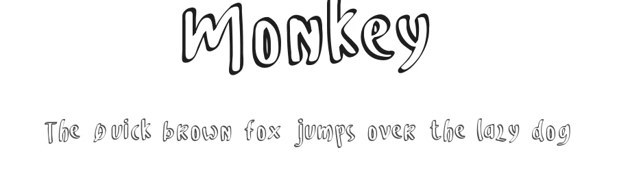 Monkey by Inermedia Studio — Decorative Font