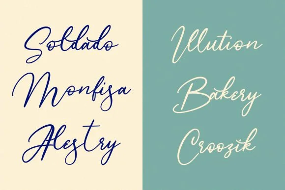 Monnolitic Font by Maulana Creative — Script Handwritten Font — thumbnail 6