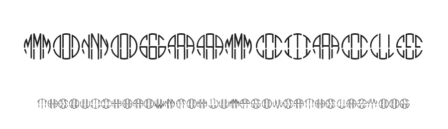 Monogram Circle