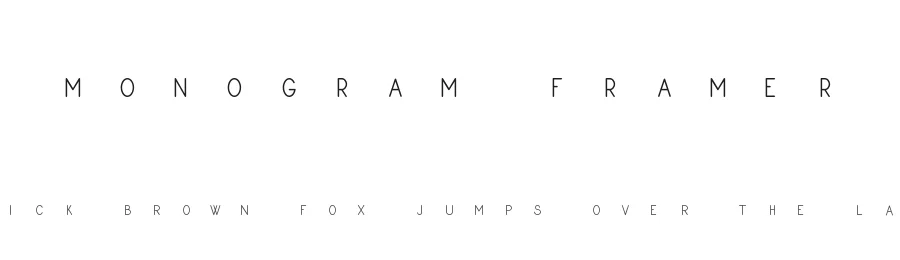 Monogram Framer
