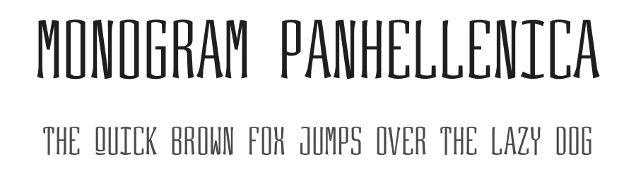 Monogram Panhellenica