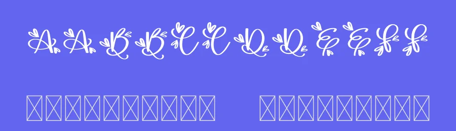 Monogram S by Scratchones — Decorative Font — thumbnail 3