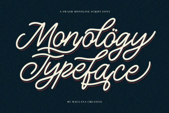 Monology Font by Maulana Creative — Script Handwritten Font