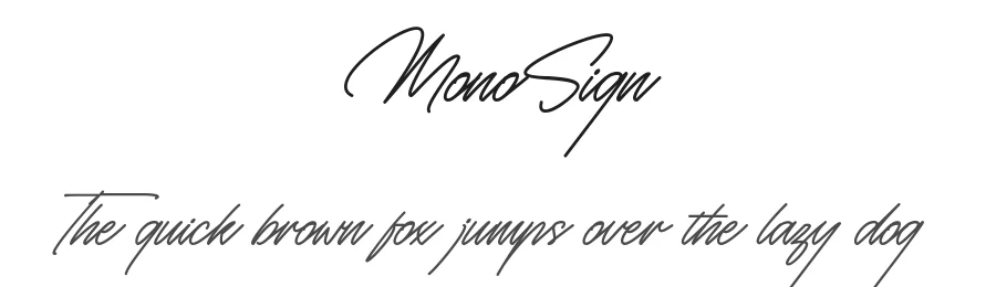 MonoSign