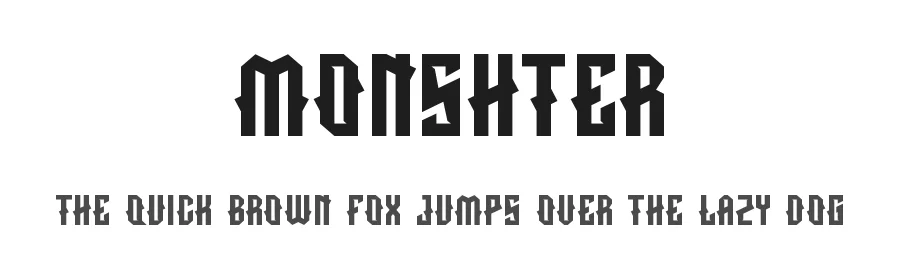 Monshter by GFR Creative — Blackletter Font