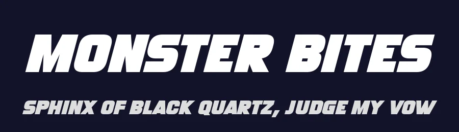 Monster Bites by Hawtpixel — Sans Serif Font — thumbnail 2
